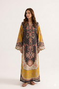 1Pcs Cambric Lawn Printed Kaftan - ZSF305
