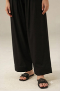 Cambric Cotton Basic Black Shalwar - ZSBS06